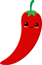 Cute Kawaii Chili Pepper